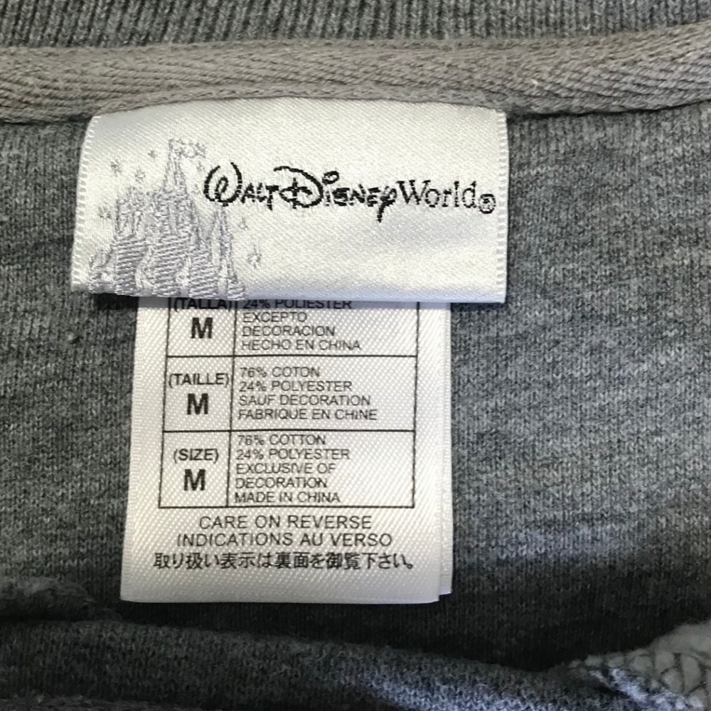 Grumpy Walt Disney World Sweatshirt Men's Medium - Picture 3 of 4